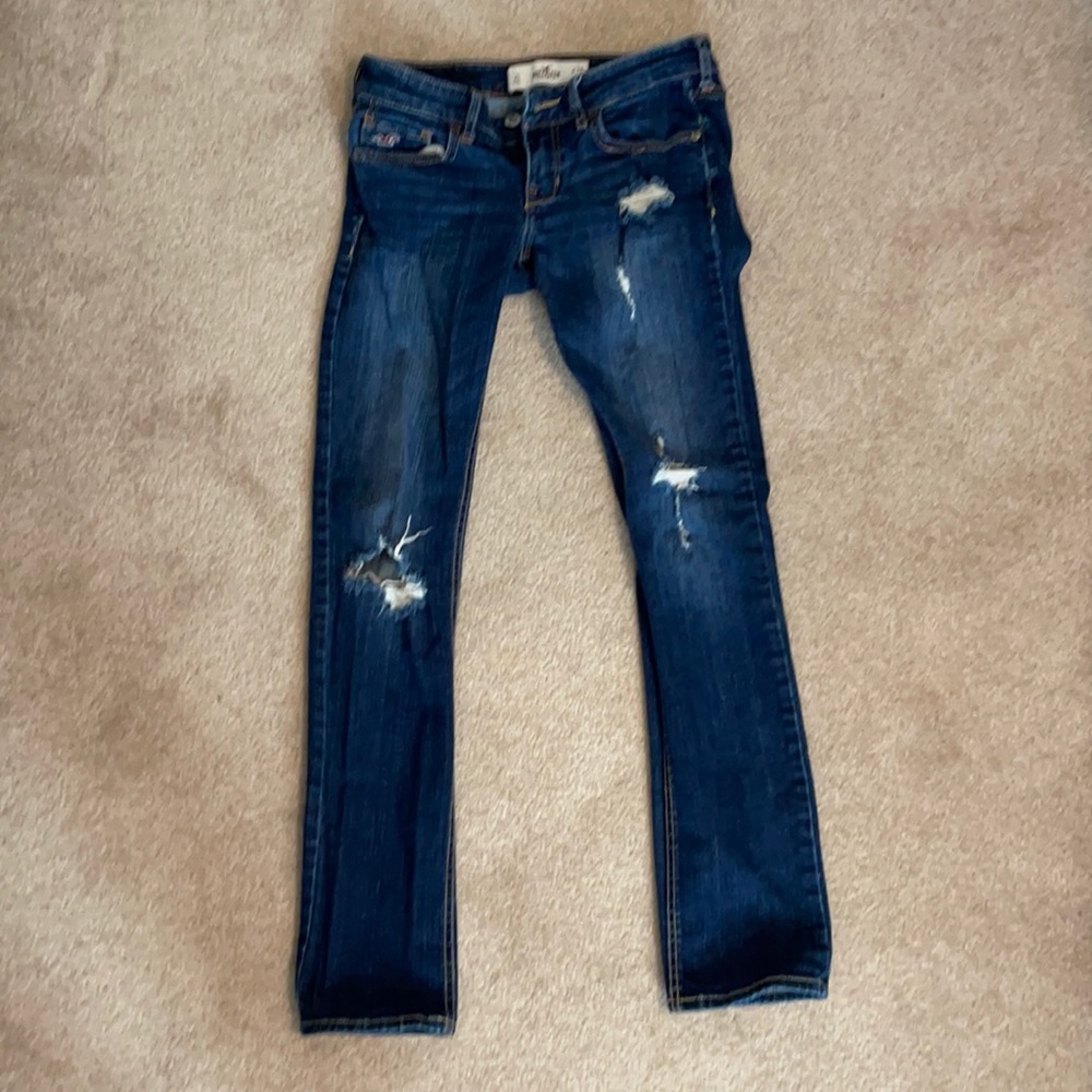 Hollister Skinny Distressed Jeans size 3S